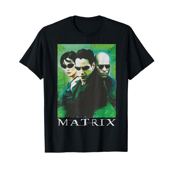 The Matrix - Neo Trinity Morpheus Character Group T-Shirt