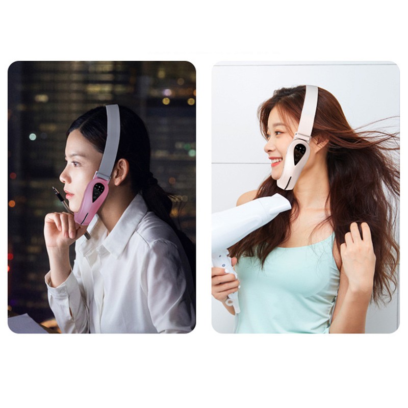 Facial Slimming Beauty Machine Red Blue Light Skin Tightening Lifting