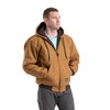 Berne Men's Heritage Hooded Jacket, 6X-Large Tall, Brown Duck