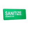 Alpine Industries Wash, Rinse, Sanitize Signage - 3 Compartment Commercial