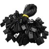 Tangyinrd 7 Inch 1000Pcs Black Nylon Hang Tag String Snap