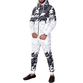 trending babz Kids Boys Unisex Camouflage Splater Paint Print Tracksuit Teens Hooded Top Jogging Bottoms