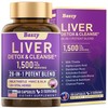 Baszy 28-in-1 Liver Cleanse Detox & Repair - 1500mg Liver