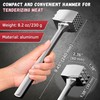 Meat Tenderizer 1 pcs Aluminium Mallet Dual-Sided - Tenderizer Tool