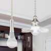 Westinghouse Lighting 31 cm Brushed Nickel Pull Chain with Fan