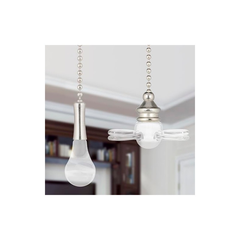 Westinghouse Lighting 31 cm Brushed Nickel Pull Chain with Fan