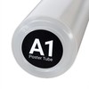 WestonBoxes Storage Tube for Posters, Prints, Drawings & Artwork, Clear