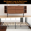 5 Pcs Adjustable Height Bed Support Legs 7.08-12.5 inch with