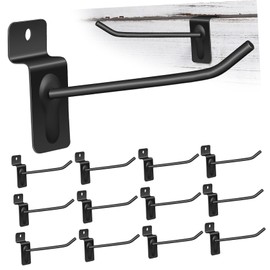 VILLFUL 20pcs Slatwall Hooks for Tools Storage Heavy Duty Panel Hooks Easy Installation for Garage Home Organization Versatile Utility Hangers