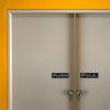 All Quality Classic Horizontal Push Pull Door Signs - Easy