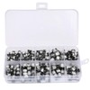 200 Pieces 10-50V Electrolytic Capacitor, SMD Electrolytic Capacitors Set 1uF