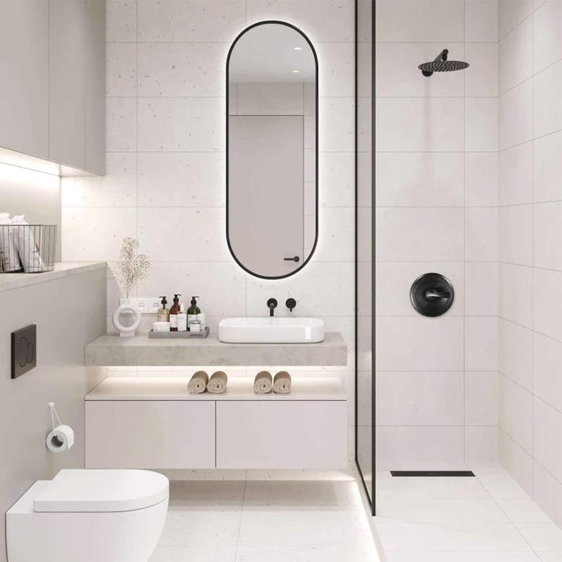 T13020-BL Matte Black Shower Handle Replacement for Delta R10000 Series,