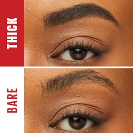 Maybelline Tattoo Studio Brow Styling Gel, Waterproof Eyebrow Make Up, Brow Tint for Up to 36HR Wear, Black, 1 Count