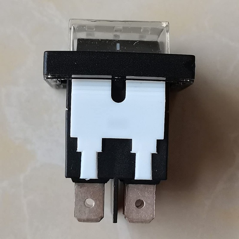 2Pieces KEDU HY12-9-7 Rocker Switch Push Button Switches for Household