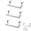 3 Pcs Over Door Towel Rail,Tea Towel Holders for Kitchens