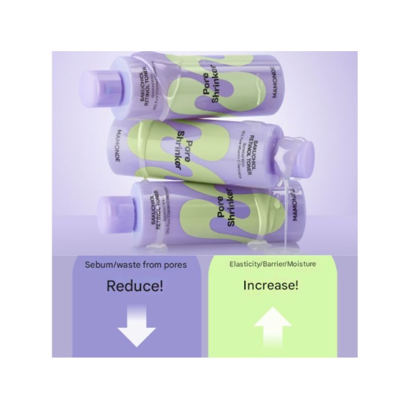 MAMONDE Pore Shrinker Bakuchiol Retinol Toner 200ml