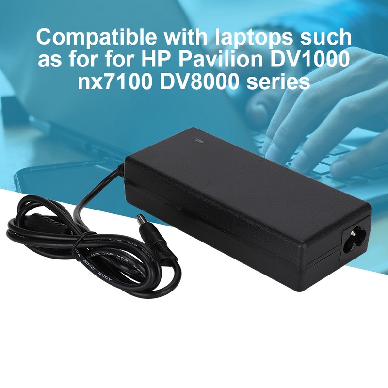 For HP DV1000 nx7100 DV8000 Series Notebook Power Adapter 90W
