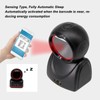 Desktop Barcode Scanner USB Interface Barcode Reader Omnidirectional Automatic Sensing