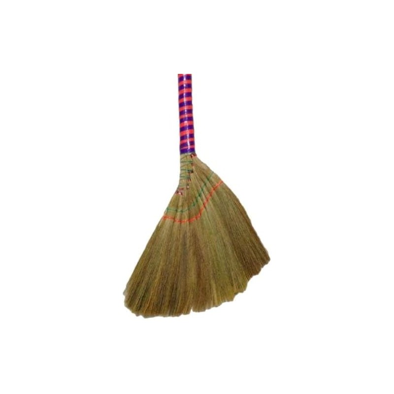 2 Pieces Vietnamese Soft Fan (Straw) Broom, 40 Inch