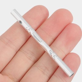 INOOMP 60 Pcs Wind Chime Decorative Wind Chime Tube Wind Chime Tube Wind Chime Tube DIY Tube for Wind Chime Replacement Tube for Air