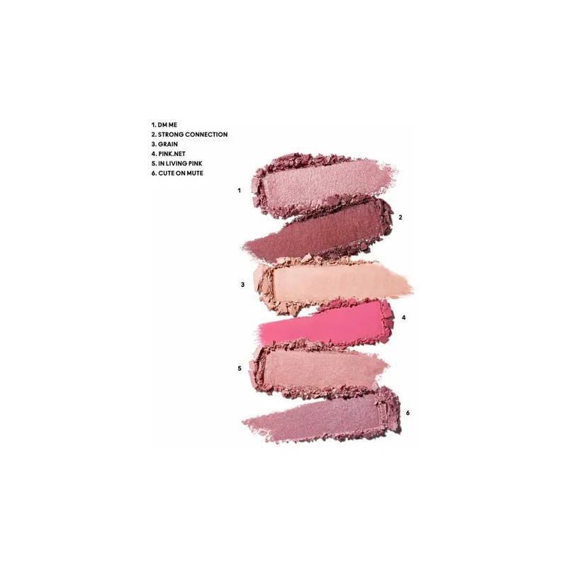 Paleta De Sombras Connect In Colour Color Rose Lens Mac