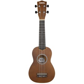 CASCHA, 4-String Soprano Ukulele with Black Nylon Bag and 3 Picks (EH 3953)