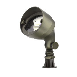 Landscape Lighting IP65 Brass Chic Round Wall Wash Waterproof LED Outdoor Spotlight Wall Washer for Outdoor Garden Lamp LightsColor: Antique Bronze, Emitting Color: White, Lamp Power(W): 0