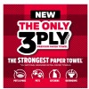 Brawny Tear-A-Square Paper Towels,6 Double Rolls=12 Regular Rolls 3 Sheet
