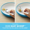 Omie® Easy Scoop Plates for Kids | Unique Design Helps