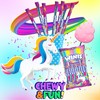 Winis Unicorn | Chewy Candy Swirl | Cotton-Candy Flavored |