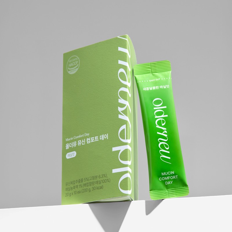 OlderMew 올더뮤 뮤신 컴포트데이 매실맛 20g X 20포 2박스 OlderMew