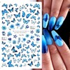 LANODO 8 Pcs Cute 3D Nail Stickers Sticking Paper Beautiful