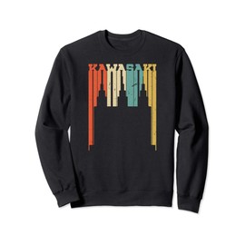 Vintage Kawasaki Skyline Silhouette Sweatshirt