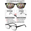 OCCI CHIARI Blue Light Magnifying Reading Glasses for Women 1.25