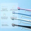 Y-kelin Cepillo de dientes de ortodoncia en forma de V,
