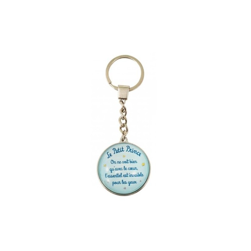 Round Glass Keyring Collection The Little Prince (Lyon), Multi-Colour, Medium,
