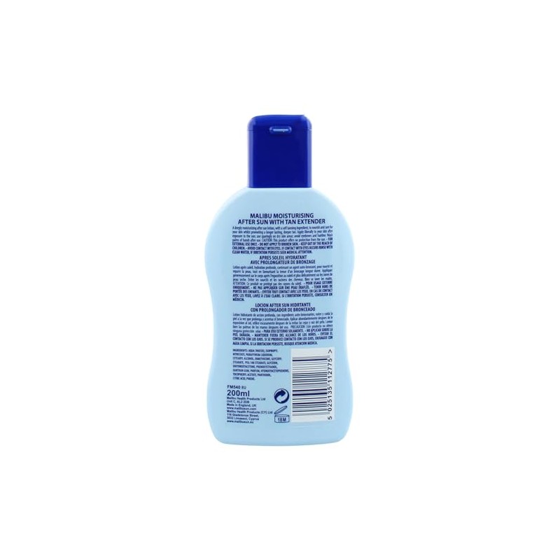 Malibu Moisturising Aftersun With Tan Extender 200 ml by Malibu