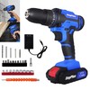 21V Electric Drill Cordless Drill Power Drill Set with 1