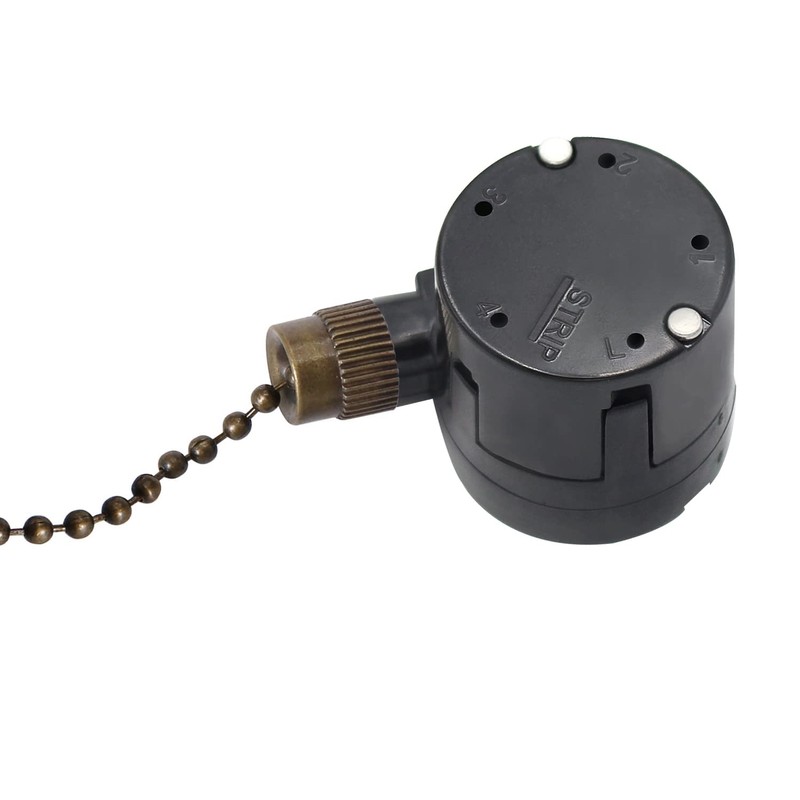 Zing Ear ZE-208S5-1T 5 Wire 4 Speed Ceiling Fan Rotary