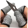 BESPORTBLE 10pcs Anti-cut Finger Cots Cut Resistant Protective Sleeves for
