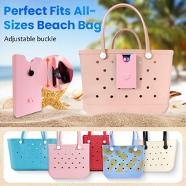 CULASIGN Adjustable Phone Holder for Bog Bag, Compatible with All Cell Phones, Made of Durable PP, Easy to Install, Measures 6.3 x 3.54 x 0.8 Inches, Two Placement Options