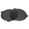 Unbranded Black Front Fairing Black Mesh Speaker Grills Grilles For