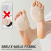 Caudblor 6 Pairs of Ankle Socks Women's Toe Socks Invisible