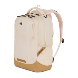 SwissGear Cecil 5505 Laptop Backpack, Cream/Warm Sand, 18-Inch