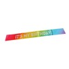 6 Pcs Birthday Sash Reusable Soft Comfortable Colorful Satin Birthday