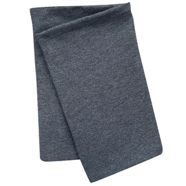 Wollhuhn Eco Boys / Girls Lightweight Loose Slip-On Scarf/Neckerchief/Loop Cotton Two Layers Jersey Transition Periods / Summer 32132220, Plain / plain anthracite