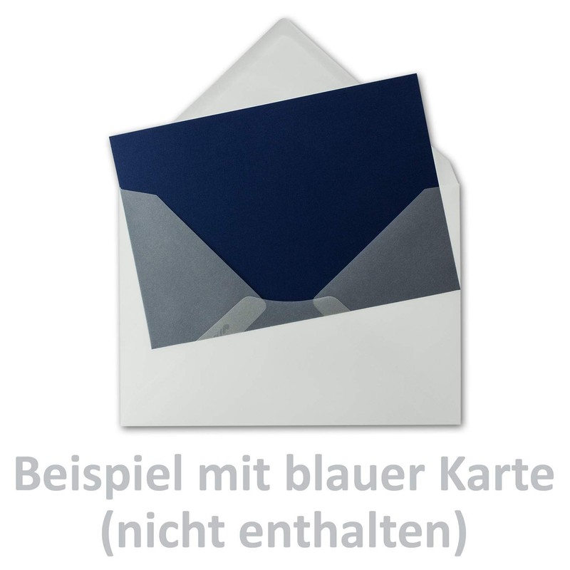 Gustav Neuser DIN C5 envelopes, 162 x 229 mm, transparent
