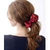 Vingtaine H-503-WI Voluminous Ribbon Banana Clip, Grosgrain, Hair Clip, Hair