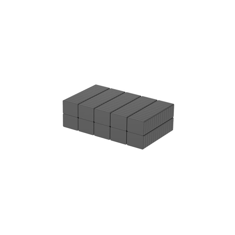 AplysiaTech C8 Powerful Block Magnets, 1.00" L x 3/4" W