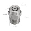 QUARKZMAN 2 Stück Hochdruckreinigerdüse 1/4" männliches NPT-Gewinde Sprühdüsen aus Edelstahl